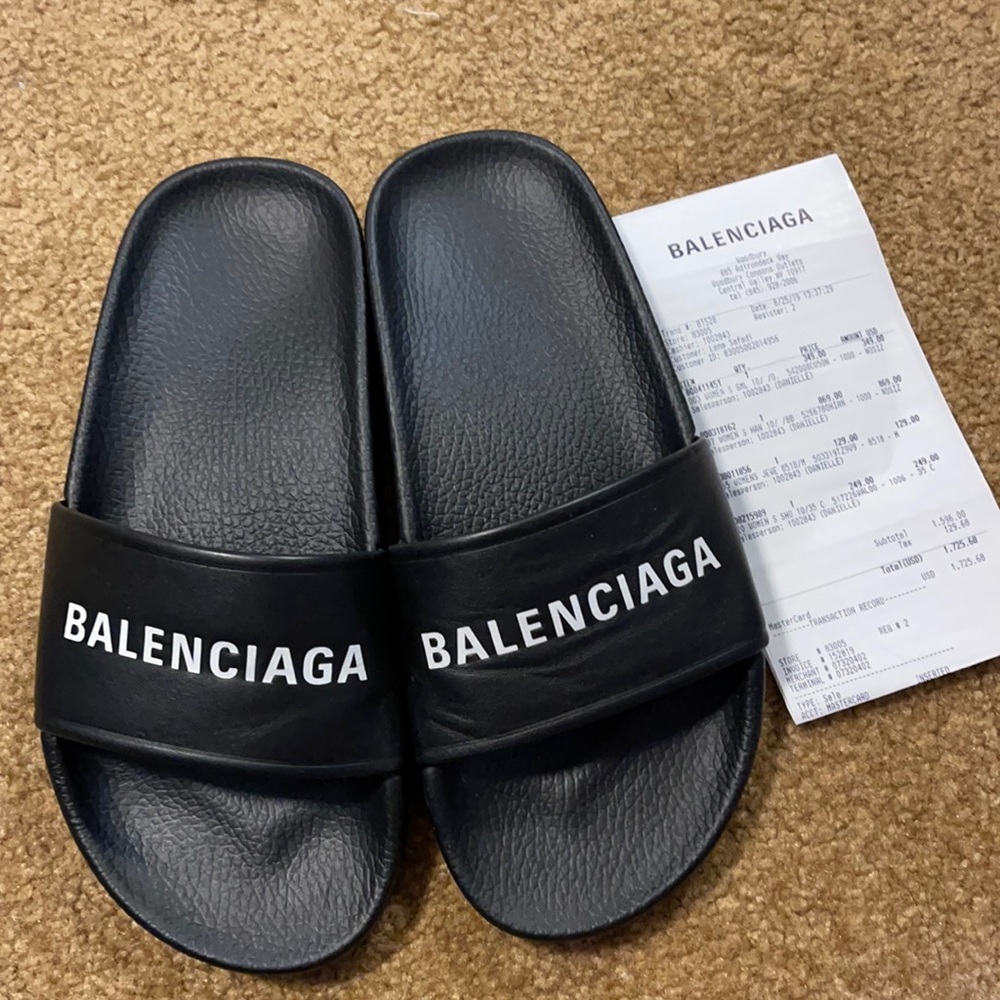 Balenciaga authentic slides